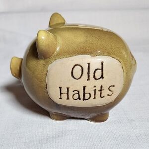 Piggy Bank ceramic pottery, homemade